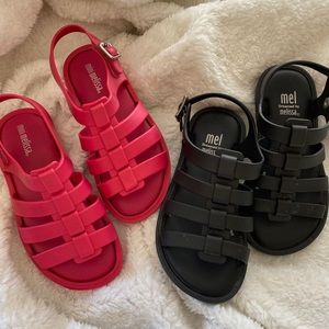 Mini Mellisa strap sandals.